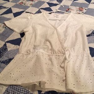 Short sleeve blouse